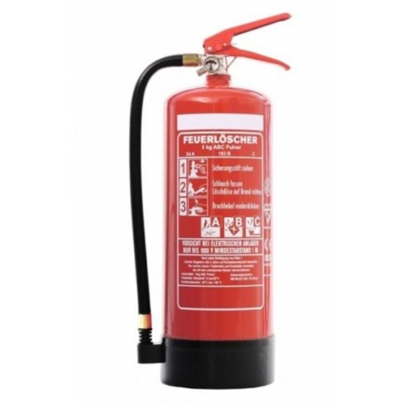 Firestore 6kg ABC-Pulver-Dauerdruck-Feuerlöscher
