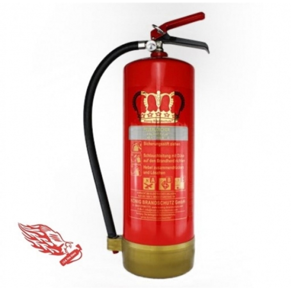 Firestore Pulverlöscher 6 kg König® Dauerdruck 12 LE
