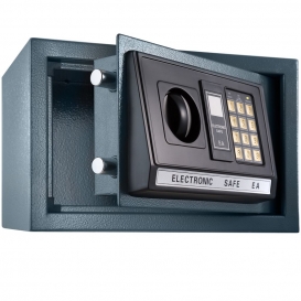 More about tectake Elektronischer Safe Tresor mit Schlüssel und LED-Anzeige inkl. Batterien - schwarz