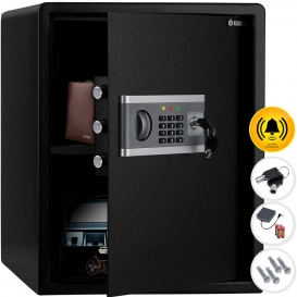 More about KESSER® Elektr. Tresor | Inkl. Batteriebox | Elektronischer Safe | 3x Doppelbolzenverriegelung | Boden Wandtresor | Möbeltresor 