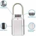 XXL Schlüsseltresor | Mega Lock | 4-Stelliger Code | Schlüssel Aufbewahrung Schloss | tragbarer Safe für Ersatzschlüssel | bis z