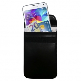 More about HMF 3404-02 RFID Schutztasche Smartphone Autoschlüssel, Abschirmung, RFID Blocker, 15 x 11 x 1,5 cm