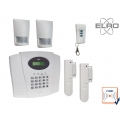 Funk Alarmanlage Komplettsystem mit Telefonwählgerät ELRO Haussicherheitstechnik