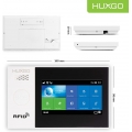 HUXGO, HXA007, Funk Alarmanlage WLAN + GSM 4G LTE mit 5 Bewegungssensor, Haus, Büro, Wohnung, Garage, TUYA Smart Anwendung, SMS-