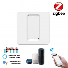 More about ZigBee Smart Light Switch Druckknopf Smart Life / Tuya APP Fernbedienung Wandschalter Kompatibel mit Alexa Google Home f°îr Spra