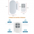 Tür- und Fenstersensoren, Alarmanlage Magnetsensor Mit Fernbedienung Für Die Sicherheit Zu Hause, Intelligenter Alarm Fernbedien
