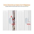 Tür- und Fenstersensoren, Alarmanlage Magnetsensor Mit Fernbedienung Für Die Sicherheit Zu Hause, Intelligenter Alarm Fernbedien
