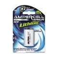 AMPERCELL Lithium-Batterie Ultralife 9,0 V