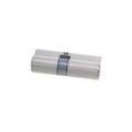 Aqbau® Schließzylinder Profilzylinder 35/35 mm Nickel/Satina