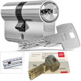 More about DOM iX Twido 333iX7TW Doppelzylinder mit 4 Schlüssel, Länge (a/b) 35/35mm (c＝ 70mm), mit Sicherungskarte, mit Not- u. Gefahrenfu