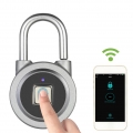 BT Fingerprint Smart Keyless Lock Wasserdichtes APP / Fingerprint Unlock Diebstahlsicherungsschloss-Tür-Koffer-Schloss für Andro