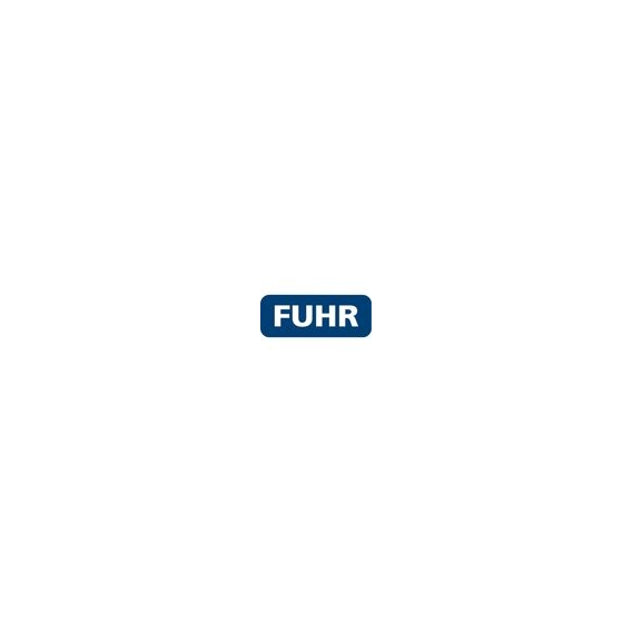 FUHR Schließteil Falle/Riegel U-Stulp 29x6,5mm rechts silber