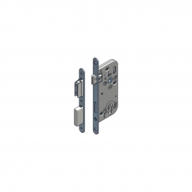 More about Einsteckschloss WG 320 RNM Einstemmschloss mit Magnetfalle für Zimmertüren | PZ mit unsichtbarem Schließblech, DM 50 , VK 8,5 mm