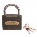 Geko g01310 Eisen Vorhängeschloss Light Duty 32 mm, mehrfarbig