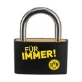 BVB Borussia Dortmund Vorhängeschloss "Für Immer"