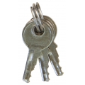 111533238 Vorhängeschloss aus Messing 35 mm, inkl. 3 Schlüsseln