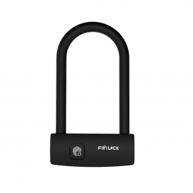 More about Hyrican Smart Lock, Fingerabdruck-Bügelschloss U-Form, Fahrradschloss, biometrisch, USB Typ C, schwarz