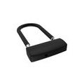 Hyrican Smart Lock, Fingerabdruck-Bügelschloss U-Form, Fahrradschloss, biometrisch, USB Typ C, schwarz