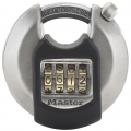Master Lock Disk-Zahlenschloss aus Edelstahl M40EURDNUM
