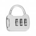 Pyzl 1pc 3-stellige Code-Kombination Passwortschloss Sicherheitsschloss Zinkschloss Rucksack