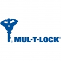 MUL-T-LOCK Containerschloss m.Vorhangschloss VHS13, 2 Schlüssel, einzelgesichert