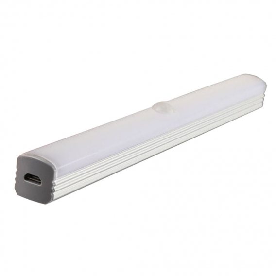 LED-Unterschrankleuchte, USB wiederaufladbare drahtlose Bewegungsmelder-Schrankleuchte, ultradünn, Wandbeleuchtungslampe für Sch