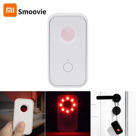 More about Xiaomi Youpin Smoovie Multifunktionaler Infrarotdetektor Kamerascanner Diebstahlsicherung Anti-Sneak Shot Pir Sensor Licht Alarm