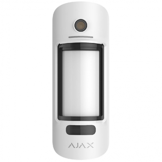 Ajax MotionCam Outdoor Bewegungsmelder mit Kamera für Außenbereich Weiß