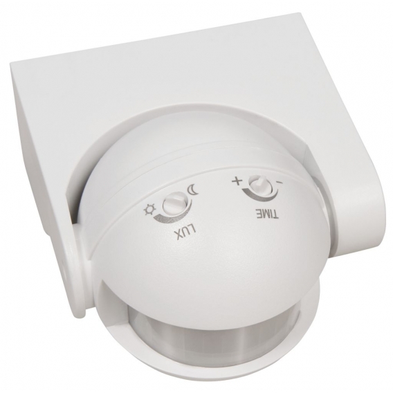 Bewegungsmelder McShine "LX-119", 180°, 1.200W, IP44, weiß, LED geeignet