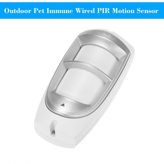 Haustier-immune verdrahteter PIR Bewegungs-Sensor-passiver Infrarotdetektor-Doppel-PIR-Detektor im Freien Wetter-Beweis fš¹r Hau