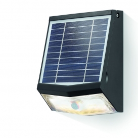 More about Solar LED Sensor Wandstrahler - max. 500 lm Lichtstrom - großes 2,2 W Solarmodul im Winkel verstellbar - 2 Betriebmodi - Abm: 18