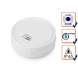 More about Smartwares Mini Wassermelder Ø 6,3cm mit lautem Alarm, Schutz vor Wasserschäden