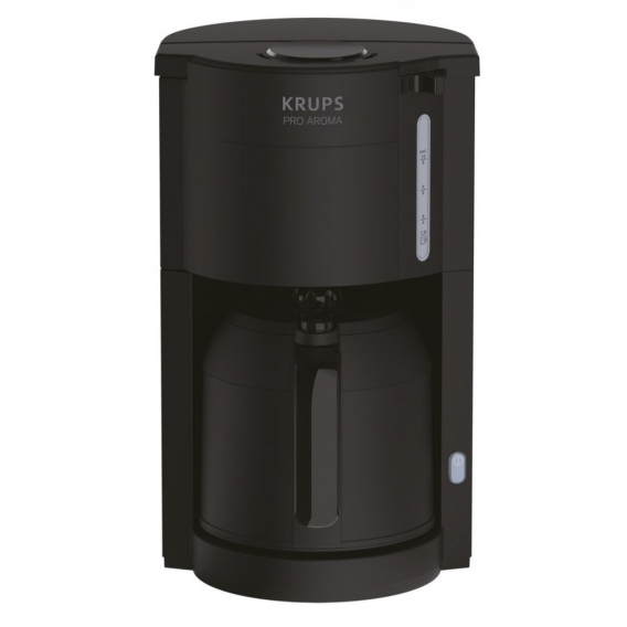 KRUPS Kaffeemaschine Pro Aroma 1 Liter schwarz matt, 800 Watt
