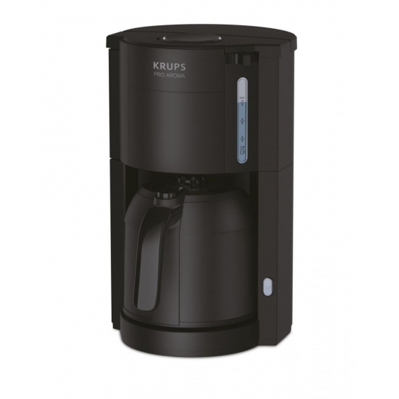 KRUPS Kaffeemaschine Pro Aroma 1 Liter schwarz matt, 800 Watt