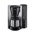Bosch TKA6A683 ComfortLine Thermo-Filterkaffeemaschine Kunststoff mit Edelstahl Edelstahl, schwarz