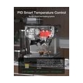 BlitzHome® BH-CMM5 1620W 20Bar Professionelle Espressomaschine Kaffeemaschine PID Intelligente Temperaturregelung Kegelmahlwerk