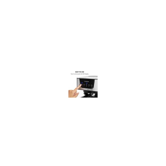 Klarstein Arabica Espressomaschine,1050 Watt,15 Bar,1,5 Liter Wassertank,Touch-Bedienfeld,LED Digital-Display,abwaschbares Tropf