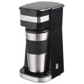 Bestron Filterkaffeemaschine mit Isolierbecher, kleine mobile Kaffeemaschine ideal für Büro, Camping & Zuhause, 420ml Fassungsve