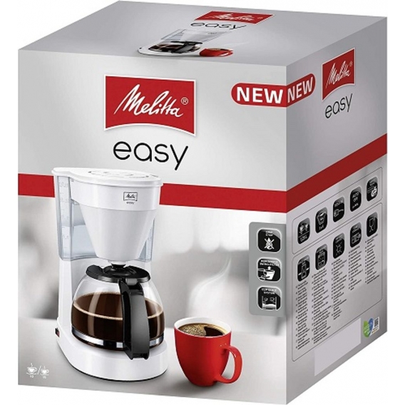 Melitta Kaffeemaschine "EASY II" weiß für 10 Tassen