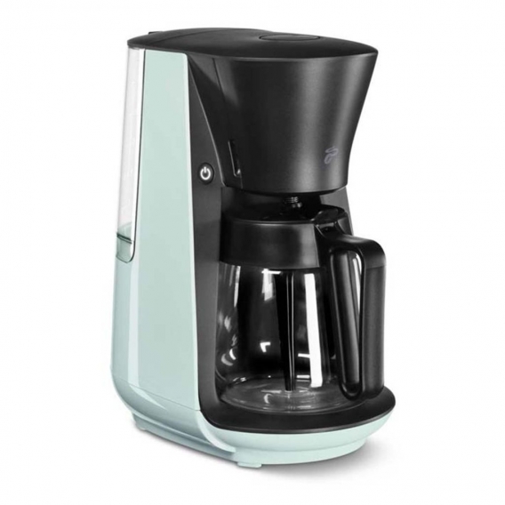 Tchibo Filterkaffeemaschine „Let’s Brew“, für bis zu 10 Tassen Filterkaffee, 1,2L Aroma-Glaskaraffe, Edelstahl-Warmhalteplatte, 