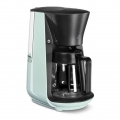 Tchibo Filterkaffeemaschine „Let’s Brew“, für bis zu 10 Tassen Filterkaffee, 1,2L Aroma-Glaskaraffe, Edelstahl-Warmhalteplatte, 