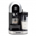 Bob Home Kaffeecenter LATTESSA | Espressomaschine mit integriertem Milchaufschäumer | Kaffeespeziealitäten auf Knopfdruck