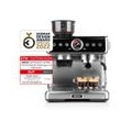 BEEM ESPRESSO-GRIND-PROFESSION Espresso-Siebträgermaschine mit Mahlwerk - 15 bar Espressomaschine Siebträger Maschine Barista Ka