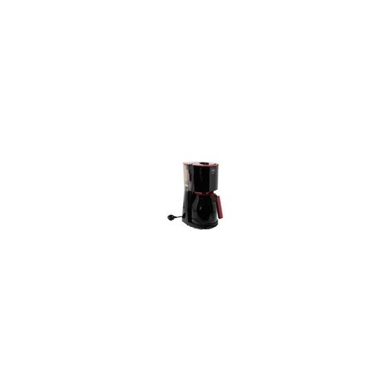 MELITTA 1017-10 Filterkaffeemaschine mit Enjoy II Therm Isolierkanne - Schwarz und Rot