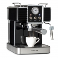 Klarstein Gusto Classico Espressomaker Espressomaschine Siebträgermaschine , 1350 Watt , 20 Bar Druck , Volumen Wassertank: 1,5 