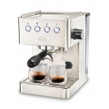 Solis Barista Gran Gusto 1014 Siebträgermaschine - Kaffeemaschine - Espressomaschine mit Dampf- und Heißwasserfunktion - Edelsta