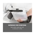 Klarstein Arabica Espressomaschine ,Leistung: 1050 Watt ,15 bar ,Touch-Bedienfeld ,abwaschbares Tropfgitter ,abnehmbarer Wassert