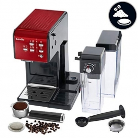More about Breville PrimaLatte II Kaffee- und Espressomaschine VFC109X-01, 19 bar, für Kaffeepulver oder Pads geeignet, Integrierter automa