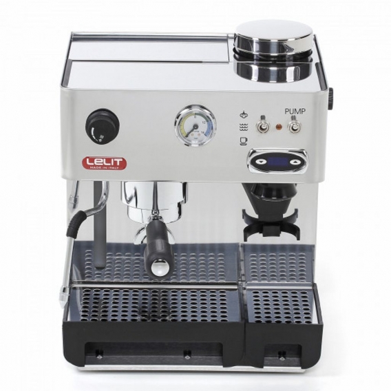 Lelit ANITA PL042TEMD Espressomaschine Edelstahl mit Mühle