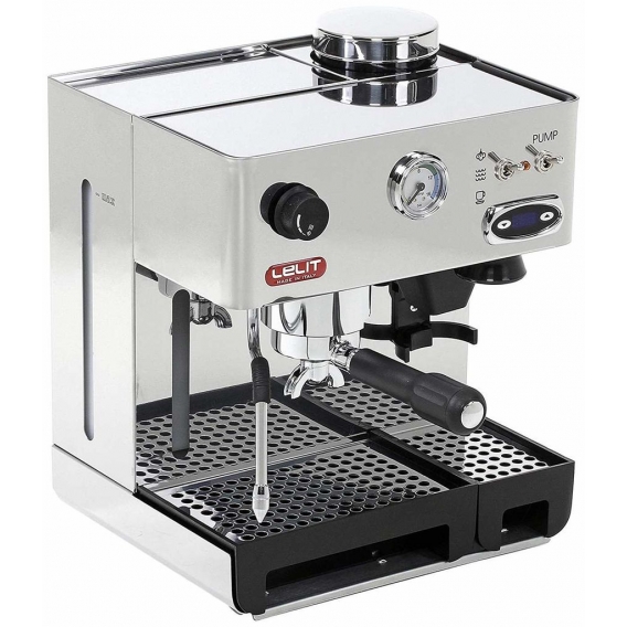 Lelit ANITA PL042TEMD Espressomaschine Edelstahl mit Mühle